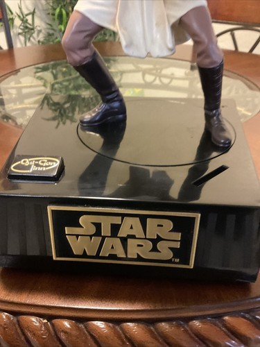 Star Wars Episode 1 Qui-Gon Jinn Interactive Talking Bank,Savings,figure, Collec - Picture 10 of 24