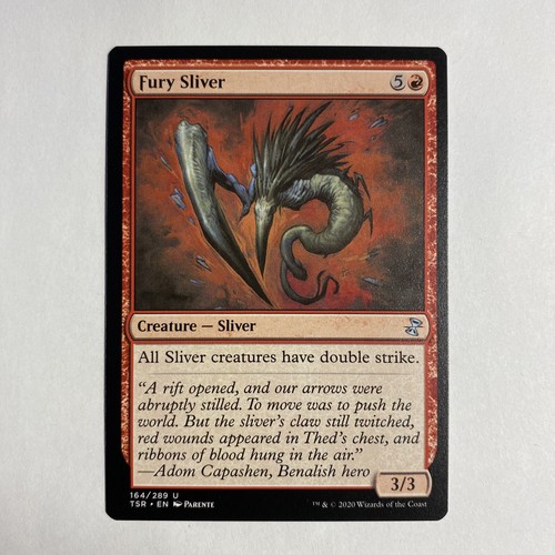 FURY SLIVER TIME SPIRAL REMASTERED MTG RED CREATURE UNCOMMON NM - Bild 4 von 5