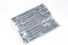 NEW 12 Piece Set of High Speed Steel Double Ended Size: 1/8'' Drill Bits 