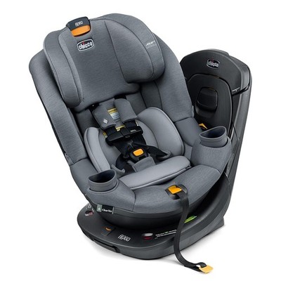 Chicco Fit360 ClearTex Rotating Convertible Car Seat - Titanium Grey