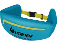 Swim Flotation Belt for Adults, Adjustable Swim Belt with Zippered Pocket & Q...