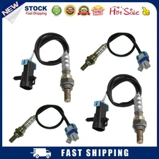 4pcs Oxygen O2 Sensors Upper & Lower Fit For GMC Sierra 2500 3500 6.0L 2012-2015