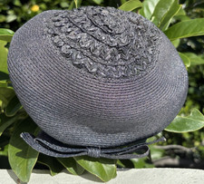 AUTHENTIC 1940 s FLAPPER CLOCHE CAP CZECH MSC HAT