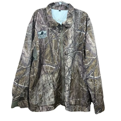 Avery Sporting Dog Old South Camo Full Zip Lightweight Vented Jacket 3XL ASD - product listing photo