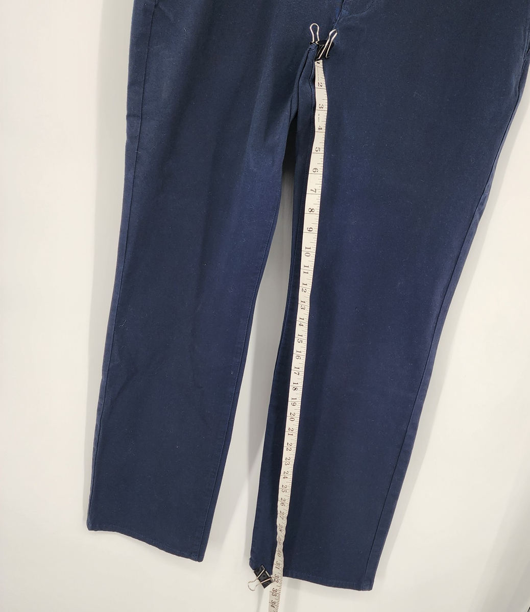 Chino Bonobos Homme 38x32 Bleu Marine – Stretch, Jambe Droite, Occasion Parfait