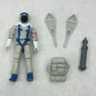 1985 Vintage G.I. GI Joe Cobra Snow Serpent Figure *70~% Complete READ
