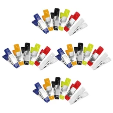 24 Pcs Small Spring Clamps for Woodworking Durable Clips Heavy Duty