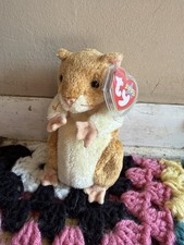 Ty 2000 Beanie Babies Pellet Hamster Retired Original with Tag ERRORS