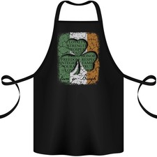 Premier PR102 Tablier Bib en Coton Bio à Motif Trèfle 3 Feuilles