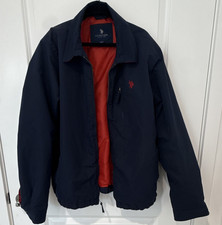 U.S. Polo Assn. Mens Navy Windbreaker Jacket ...