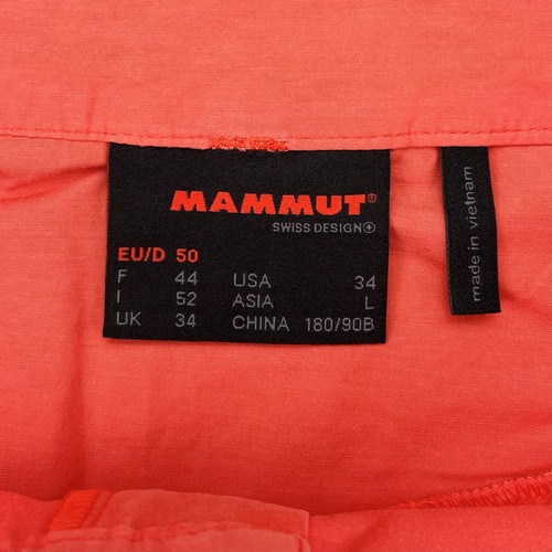 Mammut Rumney Climbing Shorts Mens 34 Orange Lightweight Outdoor NEW - Bild 5 von 7