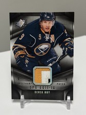 2011-12 SPx Spectrum Patch Derek Roy /15