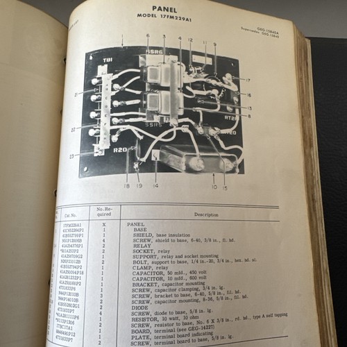 GE Diesel -Electric Locomotive Renewal Parts Catalog GEX-10060 U30C 1964-1974 - Picture 19 of 24
