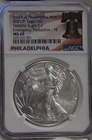 2021 (P) US Silver Eagle $1 Ty1 Emergency Production NGC MS69