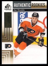 Zac Rinaldo 2011-12 SP Game Used Gold #/50 Rookie Card!!. rookie card picture