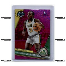 2023-24 Bowman U Chrome - Fuchsia #22 Diamond Johnson Rookie /150