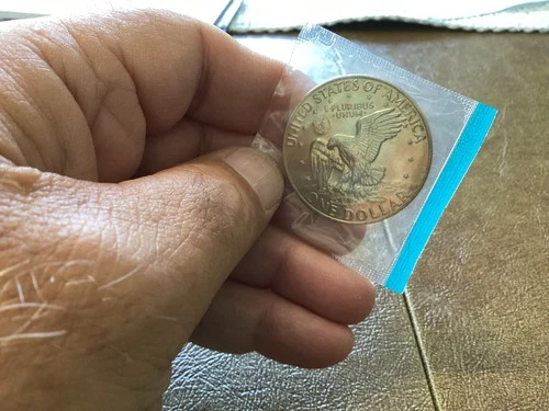 1977-P Eisenhower Dollar — photo from another recent sale