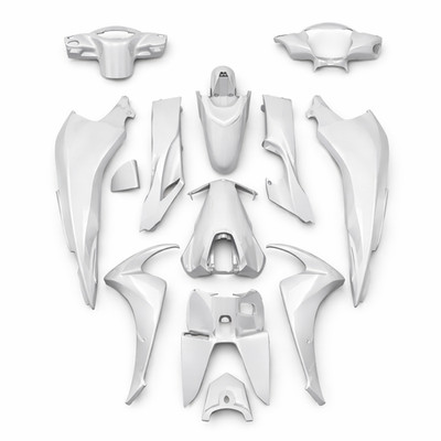 White Full Panel Kit Fits Honda Vision NSC50 2021 2022 2023 2024 2025