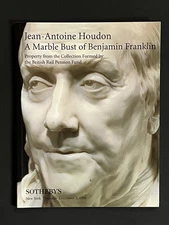Sotheby's Auction Catalog -Benjamin Franklin Jean-Antoine Houdon NY Dec 5, 1996