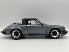MINICHAMPS 1/18 SCALE 1983 PORSCHE 911 CARRERA TARGA BLUE METALLIC Open Box