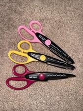 Friskars Paper Edgers Scissors - Sunflower, Bubbles, and Mounds