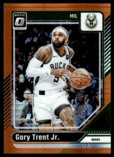 2024-25 Donruss Optic Orange Holo Gary Trent Jr. 245/299 Milwaukee Bucks #166