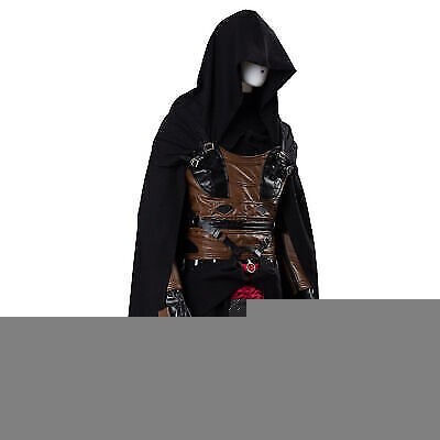 Star Wars Sith Dark Lord Darth Revan Cosplay Costume Uniform Outfit+Cape/Robe image 5