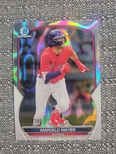 Marcelo Mayer 2023 Bowman Chrome Prospects Lava Refractors /399 #BCP-107 Red Sox