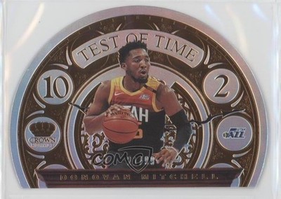 2020-21 Panini Crown Royale Test of Time 21/99 Donovan Mitchell #19 hs9