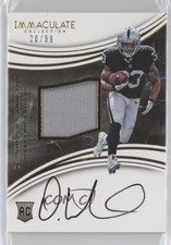 2016 Panini Immaculate Rookie 20/99 DeAndre Washington #110 Patch Auto 0af