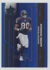 2006 Leaf Rookies & Stars Longevity Sapphire 75/149 Andre Johnson #43 HOF 0k9i