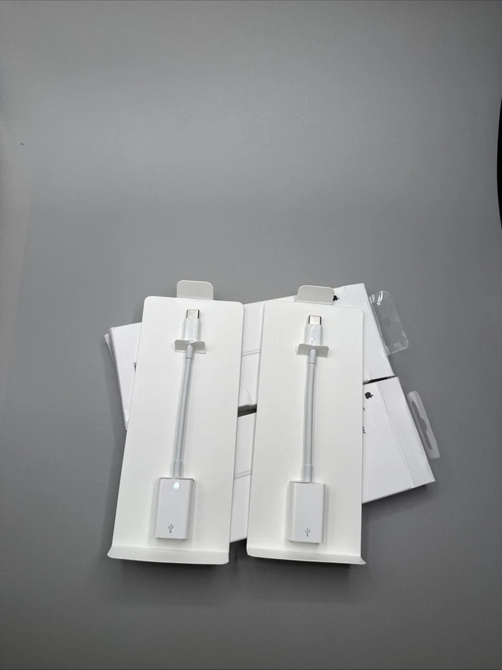 Apple USB-C to USB Adapter A1632 Lot 2 Pack MJ1M2AM/A Genuine Original - Image 3 of 3