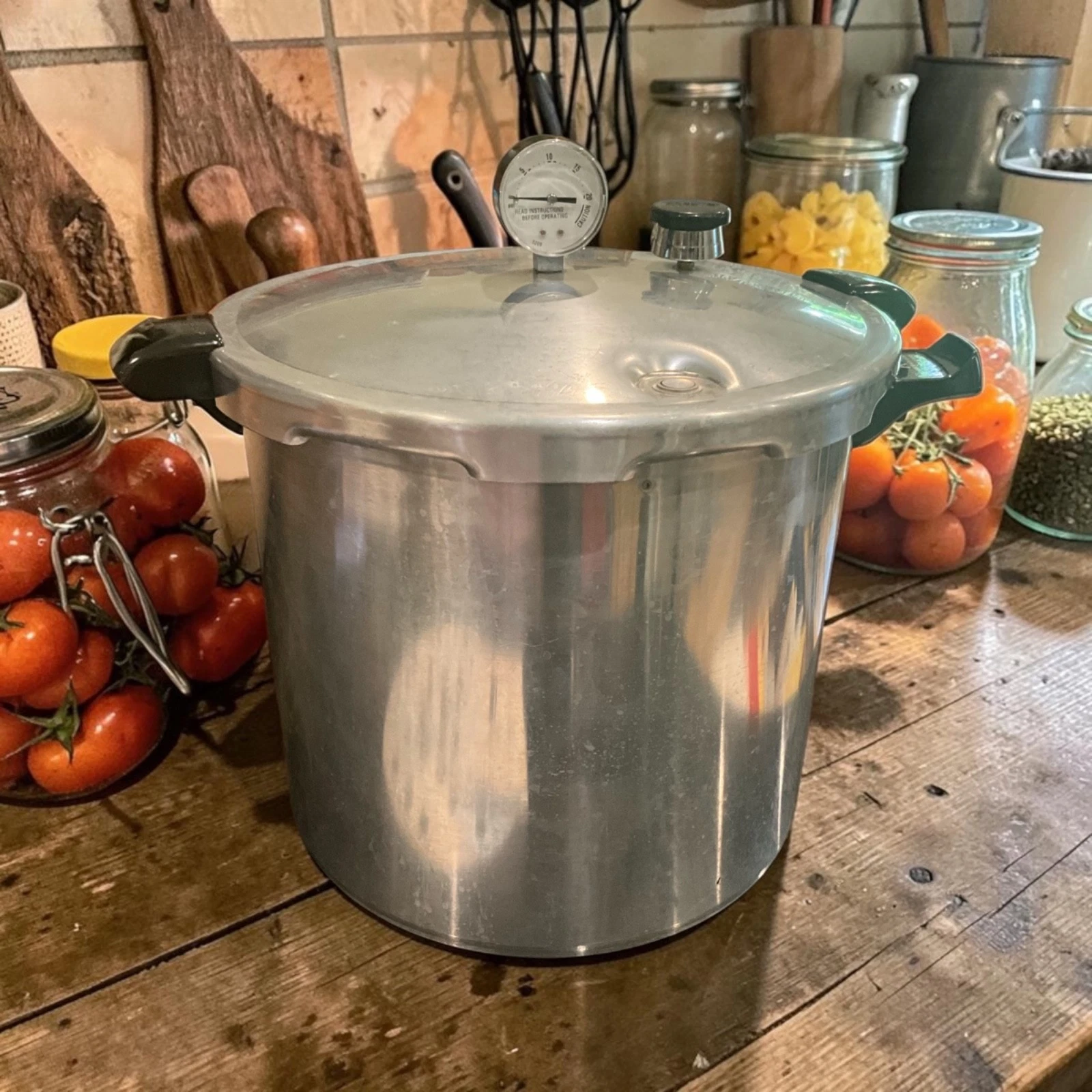 Presto 23 Qt Pressure Canner Cooker 01781 Complete Rack Gauge Manual Prepper
Opens in a new window o