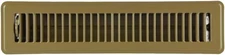 Hartford Ventilation Brown Floor Register Vent for 2" x 14" Vent Openings (Item 