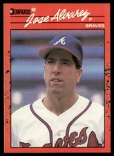Jose Alvarez 1990 Donruss 389 base Baseball LP