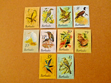 Barbados-1979 Birds part set read below