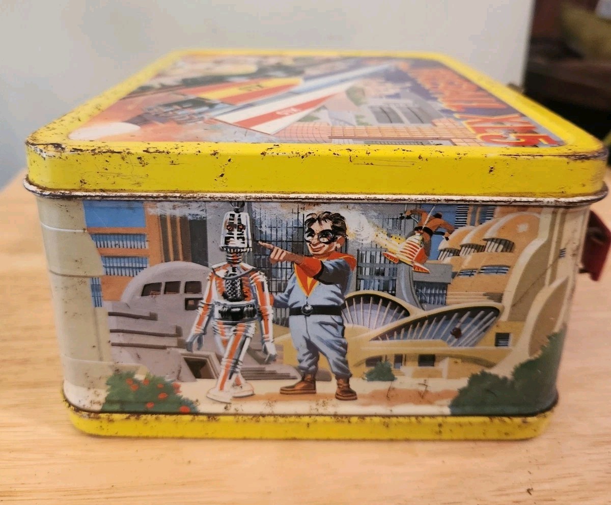 Vintage 1964 Fireball XL5 Lunchbox.No Thermos. Light Rusting. | eBay