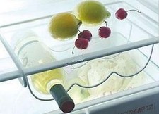 UNIVERSAL BOSCH NEFF FRIDGE UNDER SHELF BOTTLE & WINE RACK HOLDER SPACE SAVER