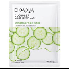 BIOAQUA Cucumber Moisturizing Facial Sheet Ma...