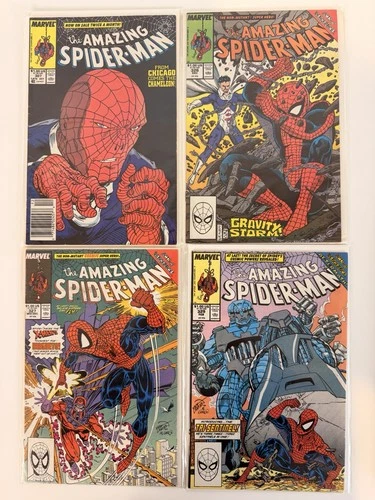 The Amazing Spider-Man, Vol 1 | Lot of 4 | #307, 326, 327, 329 | Marvel Comics