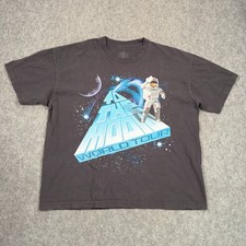 Kid Cudi To The Moon World Tour 2022 Short Sleeve T-Shirt Men's Size Large