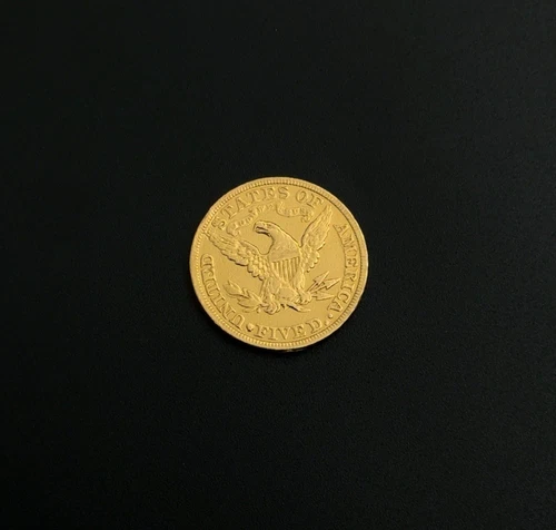 1880 US $5 Gold Liberty Head Coin