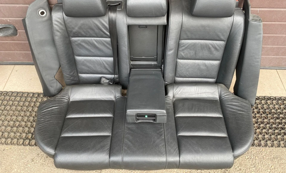 Sièges arrières / Banquette d'origine Audi A4 B6/B7 en cuir - Photo 2/4