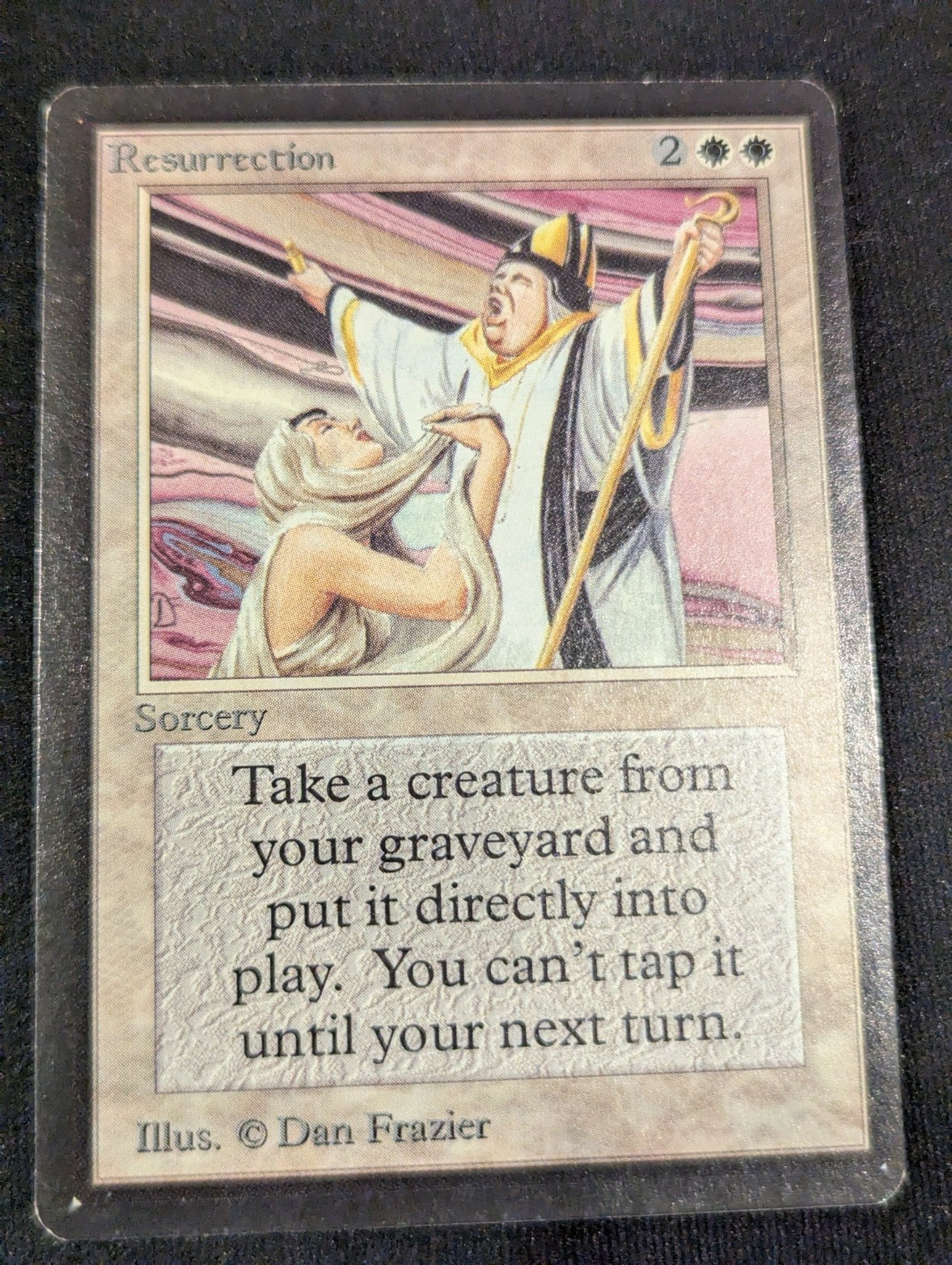 Resurrection - Beta - Uncommon - LP - MTG - Magic the Gathering - White - Sorcer