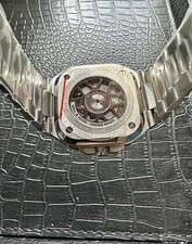 Bell & Ross BR 05 Blue Steel 40mm Automatic Watch Full Set 6