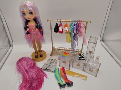 Rainbow High Avery Styles Puppe komplett unbespielt + Bonus