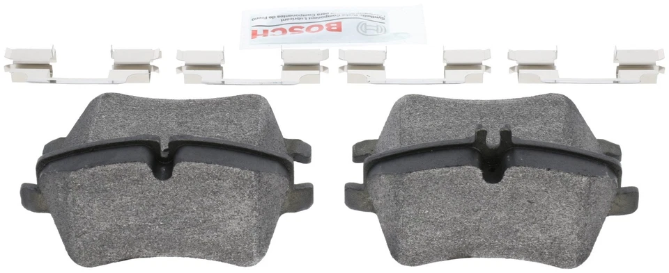 Bosch QuietCast Semi-Metallic Brake Pad and Rotor Kit Kit For 03-05 Mercedes - Imagem 3 de 4