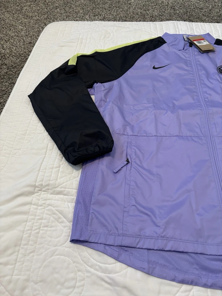 Chaqueta Nike Club America Repel Academy Raglán Cremallera Completa Púrpura Grande Nueva con Etiquetas Foto 4 de 4