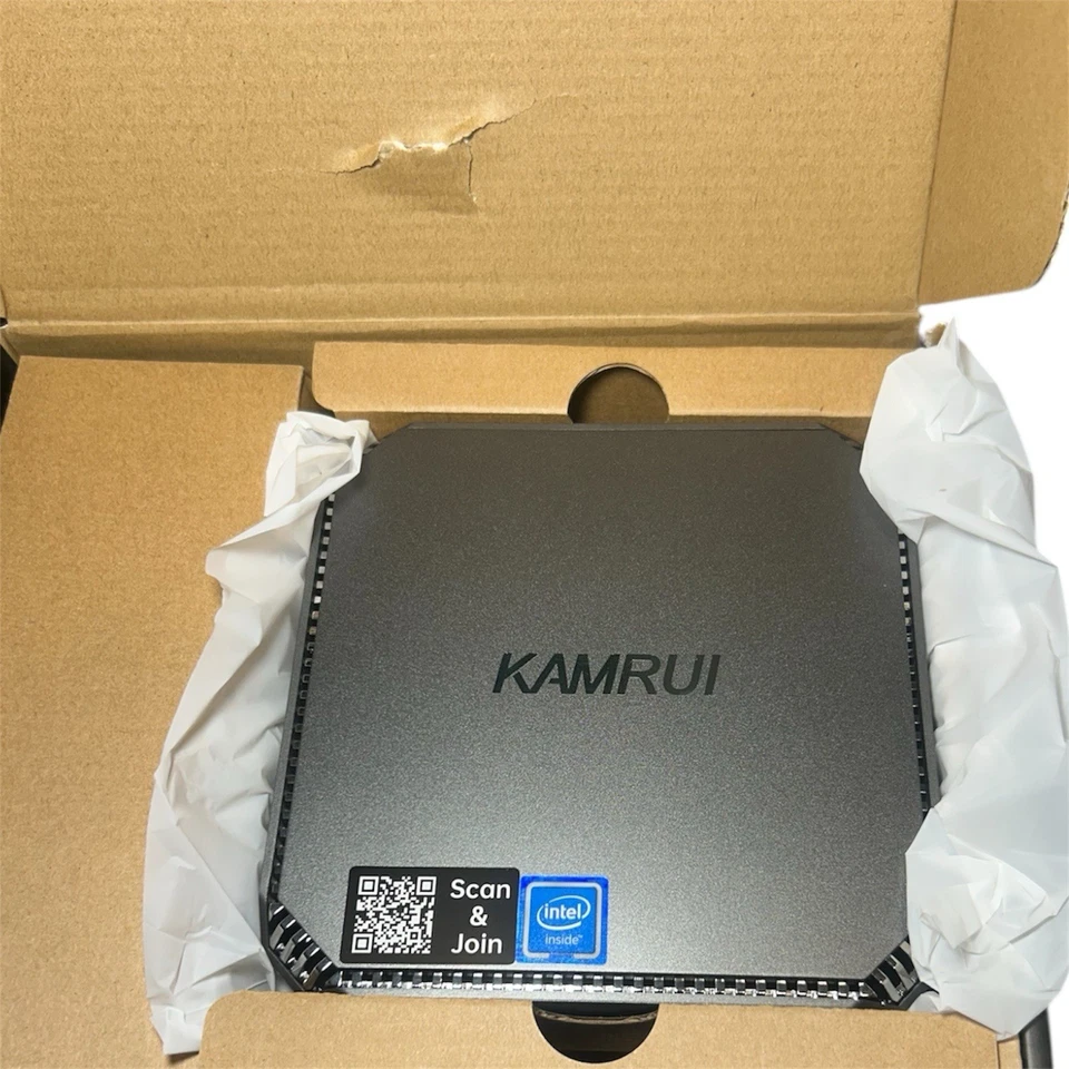 Kamrui AK2Plus Windows 11 Pro Intel N100 16GB DDR4 512GB SSD Mini PC - NEW - Image 3 of 4