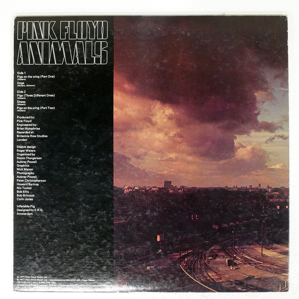 洋楽 PINK FLOYD/ANIMALS/CBS/SONY 25AP340 LP PINK FLOYD ANIMALS CBS/SONY 25AP340 JAPAN OBI VINYL LP | eBay